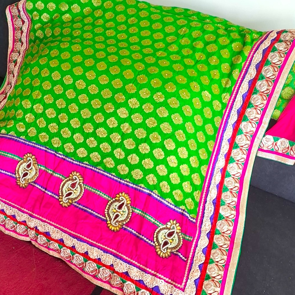 Saree Blouse with underskirt / Sari/ Indian